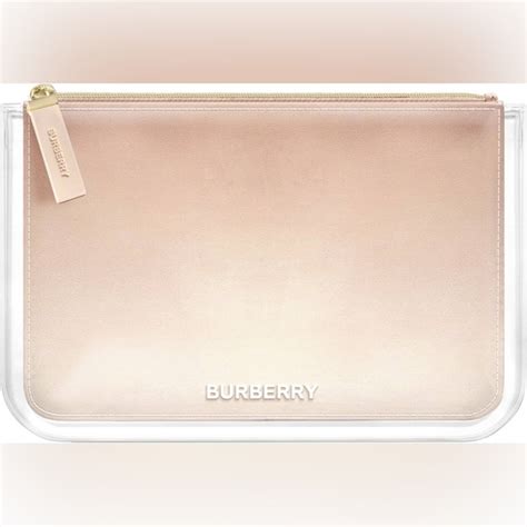 burberry clear cosmetic bag|cheapest Burberry bag.